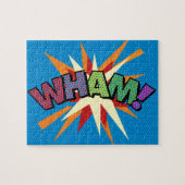 WHAM Fun Retro Comic Pop Kunst Puzzle (Horizontal)