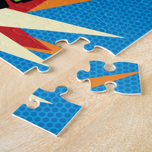 WHAM Fun Retro Comic Pop Kunst Puzzle (Seite)