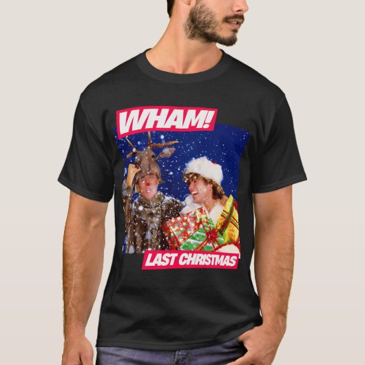 Wham Last Christmas T-Shirt (Vorderseite)