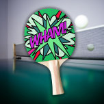 WHAM Modern Cool Fun Comic Book Tischtennis Schläger<br><div class="desc">COMIC BUCH POP ART WHAM. Cool,  trendig und lustig,  Pop Art Tischtennis Paddel entwickelt,  um eine Wanne,  Knall,  zap in jedermanns Spiel. Ein tolles Geschenk für Sie,  Ihre Freunde oder Ihre Familie. Entwickelt von Thisisnotme©</div>