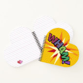 WHAM POW Fun Retro Comic Book Notizblock (Innenseite)