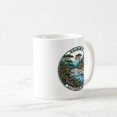 Whanganui Nationalpark Neuseeland Kaffeetasse (VorderseiteRechts)