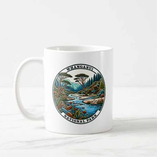 Whanganui Nationalpark Neuseeland Kaffeetasse (Links)