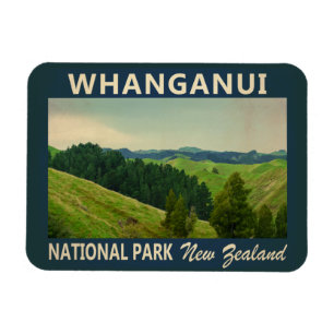 Whanganui Nationalpark Neuseeland Vintag Magnet