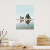 Wharariki Beach, Neuseeland Travel Artwork Poster (Küche)