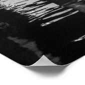 Wharf Building Over Water Coastal Landscape Poster (Ecke)