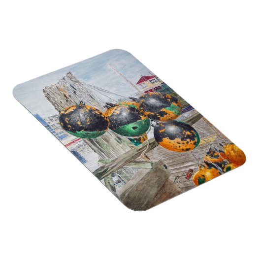 Wharf Bumpers Artwork Flexible Magnet (Rechte Seite)