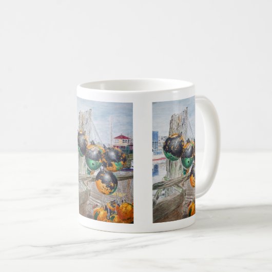 Wharf Bumpers Artwork Kaffeetasse (VorderseiteRechts)
