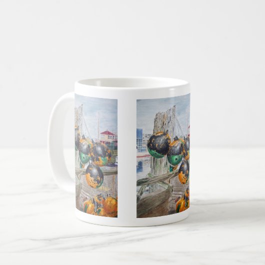 Wharf Bumpers Artwork Kaffeetasse (Vorderseite Links)