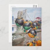 Wharf Bumpers Artwork Postkarte (Vorne/Hinten)