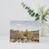 Wharf of Louvre, Paris Postkarte (Stehend Vorderseite)