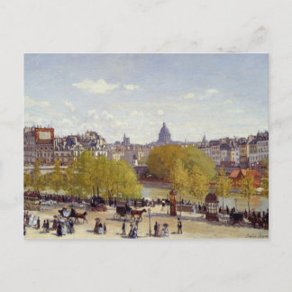 Wharf of Louvre, Paris Postkarte