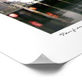 Wharf Scene Nantucket, Massachusetts Triptych Poster (Ecke)