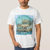 Wharf Scene T-Shirt (Vorderseite)