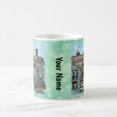 Wharf Szene 2 Tasse (Mittel)
