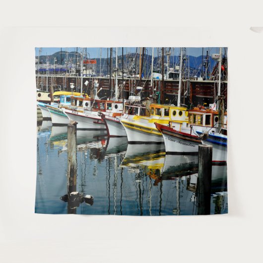 Wharf Tapestry Wandteppich (Vorderseite (Horizontal))