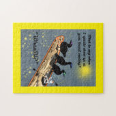 "WhasSUP" mit Enten auf der SUP-Tafel Puzzle (Horizontal)