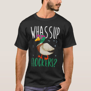Whassus Flockers Duck Enck Jagduck T-Shirt