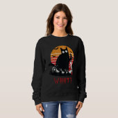 What a Black cat holding a knife Cat Tee (Vorne ganz)