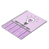 What A Great Idea! - Notebook Notizblock (Linke Seite)