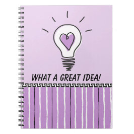What A Great Idea! - Notebook Notizblock