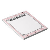 What A Great Idea! - Notes Notizblock (angewinkelt)