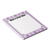 What A Great Idea!  Notizblock (angewinkelt)