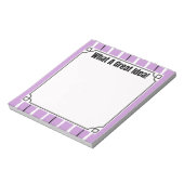 What A Great Idea!  Notizblock (Rotiert)