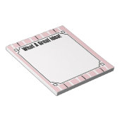 What A Great Idea!  Notizblock (angewinkelt)