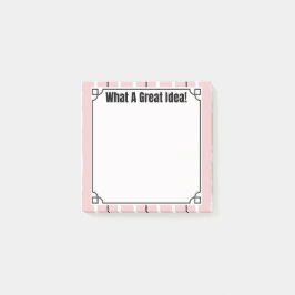 What a Great Idea!  Post-it Klebezettel