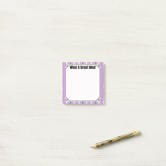 What A Great Idea!  Post-it Klebezettel (Auf Schreibtisch)