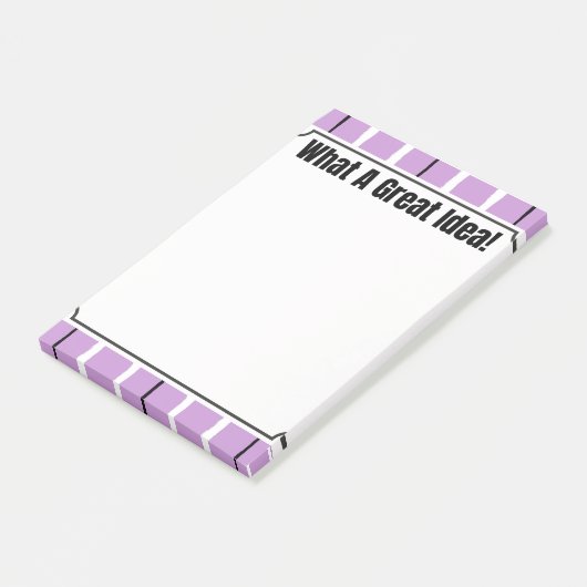 What A Great Idea! Post-it Klebezettel (angewinkelt)