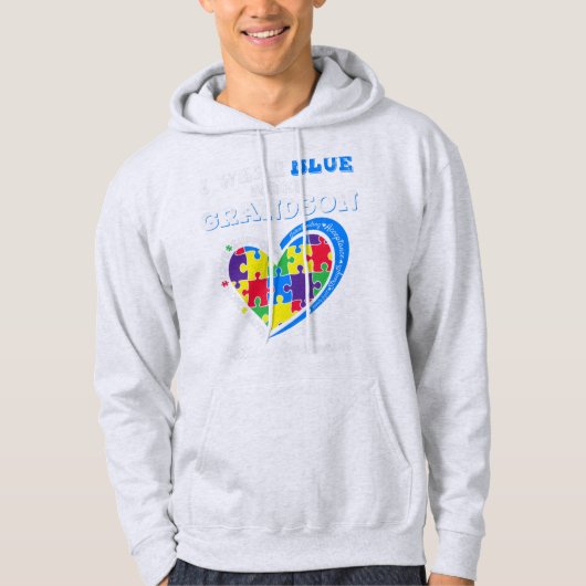 What a great present for a matching autism awarene hoodie (Vorderseite)