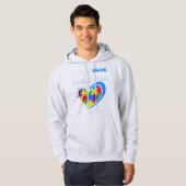 What a great present for a matching autism awarene hoodie (Vorne ganz)