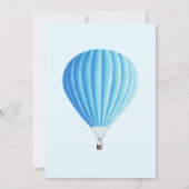 What a Onederful World Invitation, 1st Birthday Einladung (Rückseite)