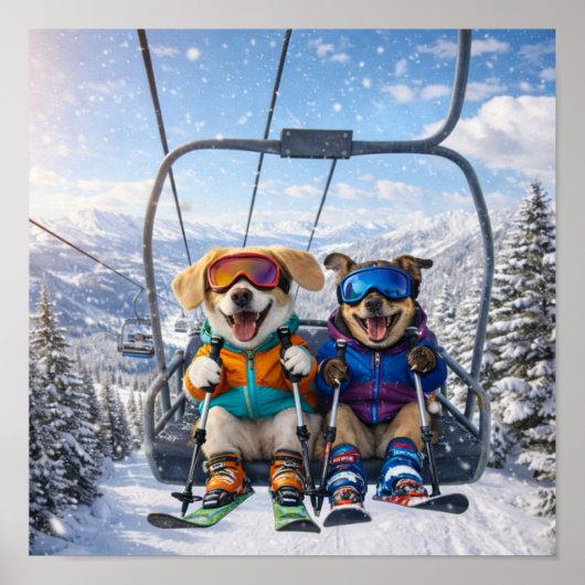 "What a View!" Poster (Vorne)