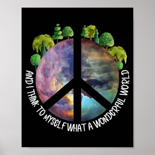 What A Wonderful World Poster (Vorne)
