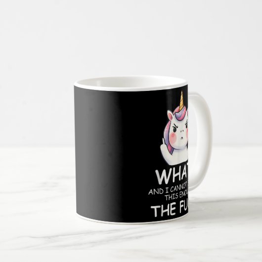 What &amp; I Cannot Stress This Enough The Fck Sig Kaffeetasse (VorderseiteRechts)