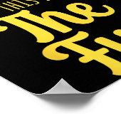 What And I Cannot Stress This Enough The F Funny S Poster (Ecke)