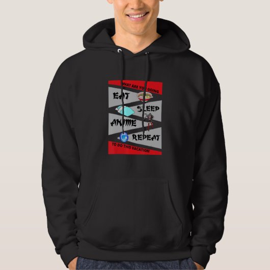 What are you going to do this vacation hoodie (Vorderseite)