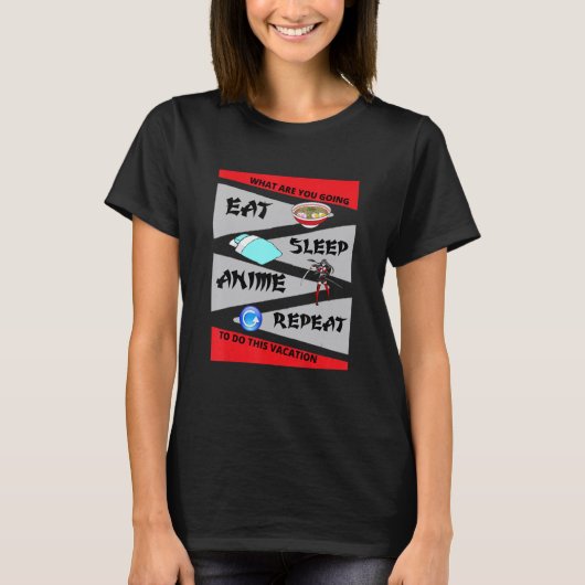 What are you going to do this vacation T-Shirt (Vorderseite)