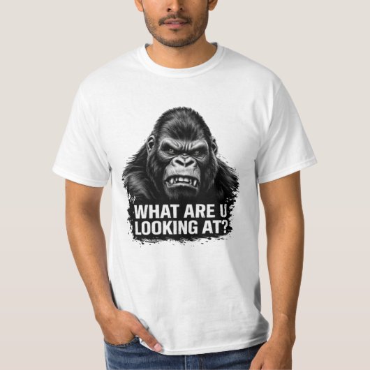 What Are You Looking At Funny Quote Shirt (Vorderseite)