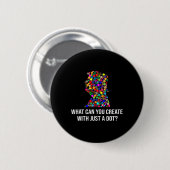 What Can You Create With Just A Dot Funny Trump Do Button (Vorne & Hinten)