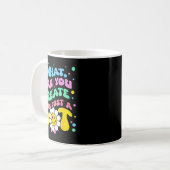 What Can You With Just A Dot Art Gift Kaffeetasse (Vorderseite Links)