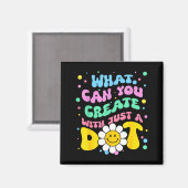 What Can You With Just A Dot Art Gift Magnet (Vorderseite/Rückseite)