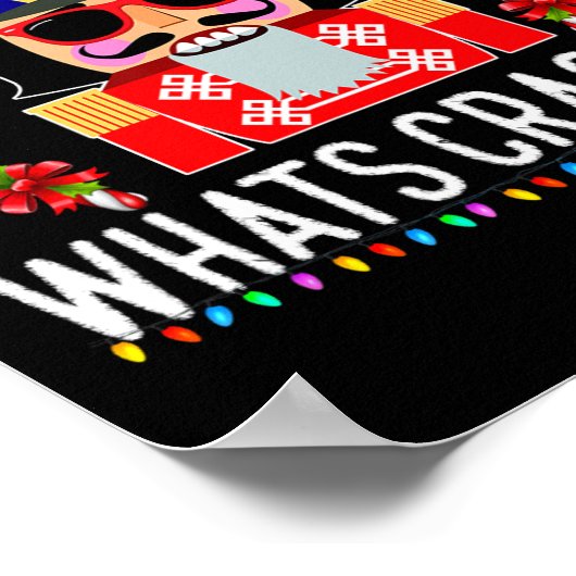 What Crackin Fun Christmas Nutcracker Geschenk Poster (Ecke)