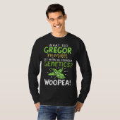 What Did Gregor Mendel Say  Science Biology Teache T-Shirt (Vorne ganz)