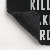 What Doesn't Kill You Make You Stronger Motivation Mousepad (Ecke)