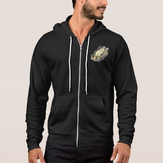 What doesnt kill you makes you stronger (dark) hoodie (Vorderseite)
