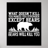 What Doesn't Kill You Makes You Stronger Except Be Poster (Vorne)
